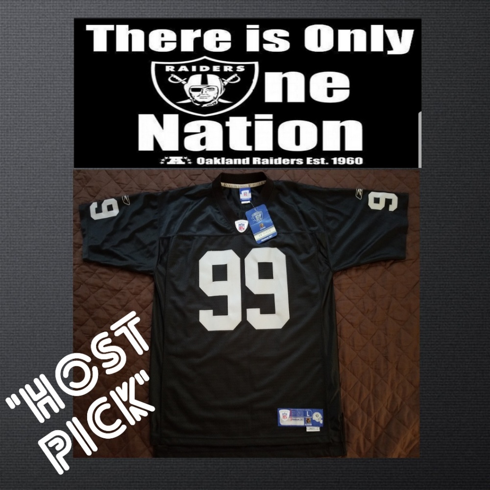 Warren Sapp Oakland Raiders Jersey - Picture 1 of 7